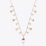 The Gemstone Garland Necklace