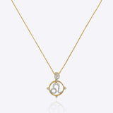 Leo Crown Pendant