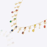 Navratna Symphony Necklace