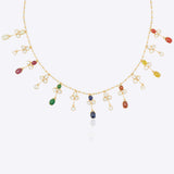 Navratna Symphony Necklace