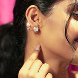 Tulip Jacket Earrings