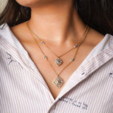 Polki Crossfire Necklace