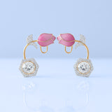 Tulip Jacket Earrings
