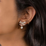 Curved Cascade Earring