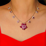 Scarlet Serenity Necklace