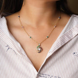 Rainbow Orbit Necklace
