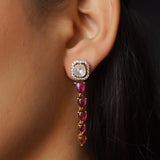 Rose Cascade Earrings
