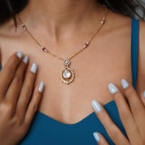 Twin Glance Necklace