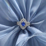 Sapphire Serenity Ring