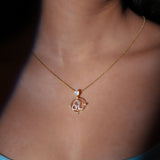 Leo Crown Pendant