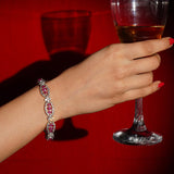 Ruby Romance Bracelet