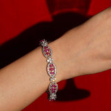 Ruby Romance Bracelet