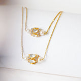 Swing & Ring Necklace