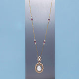 Twin Glance Necklace