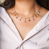 Spectrum Sapphire Necklace
