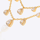 Stratified Polki Necklace