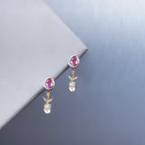 Luminara Jacket Earrings