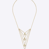 Golden Glam Layer Necklace