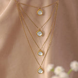 Golden Glam Layer Necklace