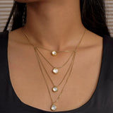 Golden Glam Layer Necklace