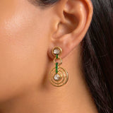 Gardenia Polki Diamond Earrings