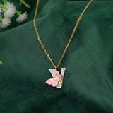 "V"ivid Butterfly Pendant