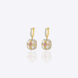 Fleur Square Earrings