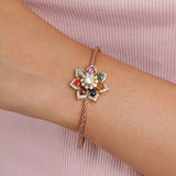 Floret Navratna Bracelet