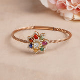 Floret Navratna Bracelet