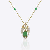 Mayur Emerald Pendant
