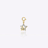 Twofold Star Charm