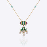 Lotus Pearlfall Necklace