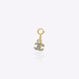 Glitter Hug Charm