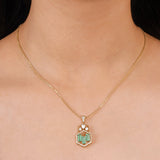 Jeweled Facade Pendant