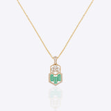 Jeweled Facade Pendant