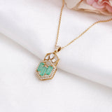 Jeweled Facade Pendant
