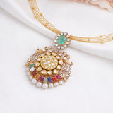 Medallion Navratna Necklace