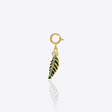 Tropical Leaf Charm