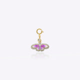 Violet Wings Charm