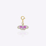 Violet Wings Charm