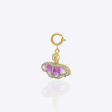 Violet Wings Charm
