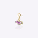 Violet Wings Charm