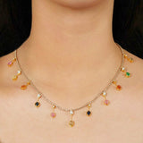 Spectrum Sapphire Necklace