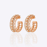 Eclipse Polki Hoops