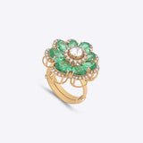 Bloomcrest Polki Ring