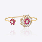 Crimson Bloom Bracelet