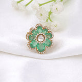 Bloomcrest Polki Ring