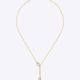 Infinity Lariat Necklace