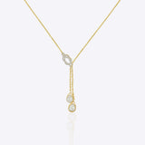 Infinity Lariat Necklace