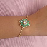 Bloomcrest Polki Bangle